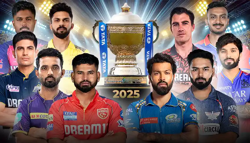 IPL 2025 Captains List: Full List of All 10 Team Captains & Records