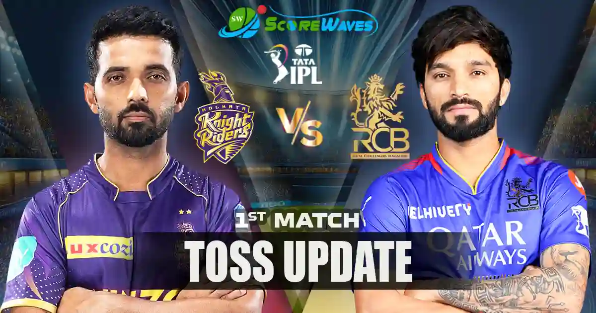 KKR vs RCB Today Match - Playing 11, Toss Update & Match Prediction