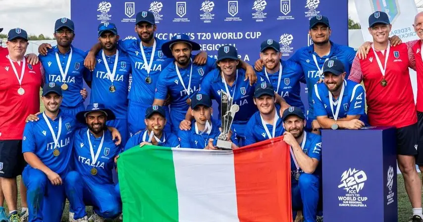Italy Make Cricketing History with First-Ever T20 World Cup Qualification
