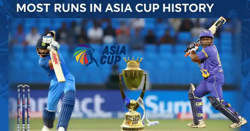 Most Runs in Asia Cup History