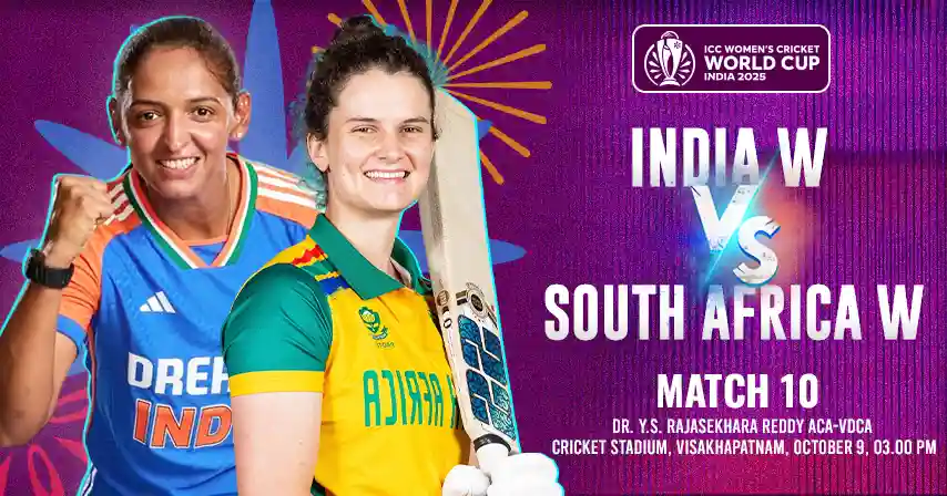 IND W vs SA W 10th Match Women's  World Cup 2025, Match Prediction, Pitch Report, Playing XI & Injury Updates