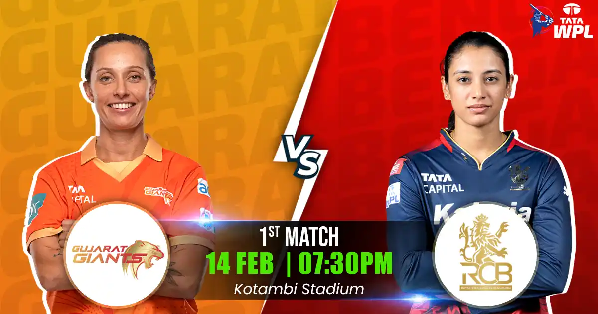 GGW vs RCBW Match Prediction, Fantasy Cricket Tips, Playing XI, and Pitch Report 1st Match of WPL 2025