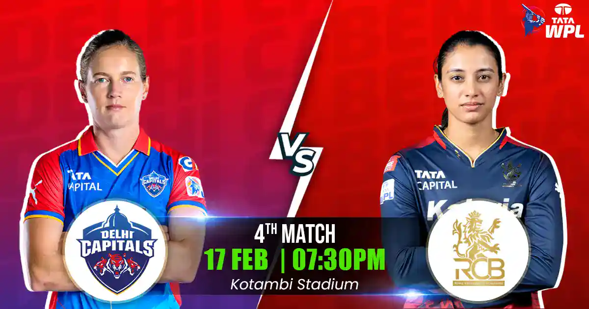 DCW vs RCBW Match Prediction, Fantasy Cricket Tips, Playing XI, and Pitch Report 4th Match of WPL 2025