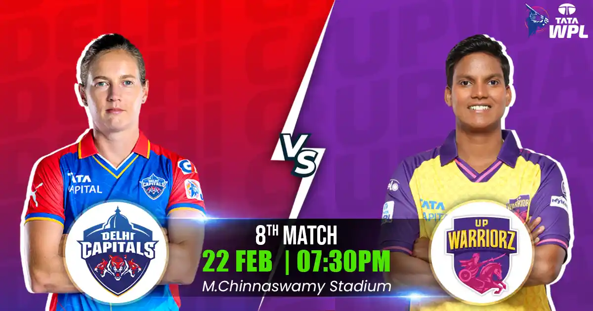 DCW vs UPWW Match Prediction, Fantasy Cricket Tips, Playing XI, and Pitch Report 8th Match of WPL 2025