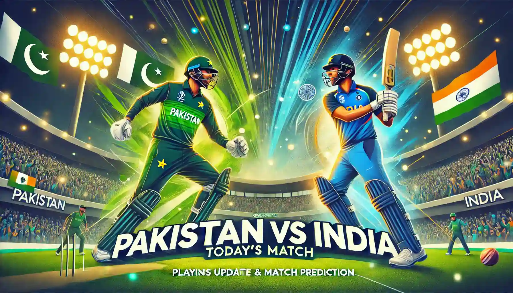 Pakistan vs India Today Match - Playing 11, Toss Update & Match Prediction