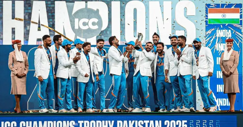 2025 Champions Trophy Winners: India Lift Champions Trophy after Beating New Zealand