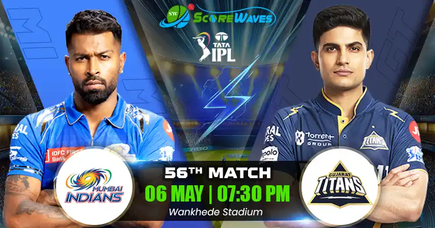 MI vs GT Match Prediction, Fantasy Cricket Tips, Pitch Report, and Playing XI of 56th Match of  IPL 2025