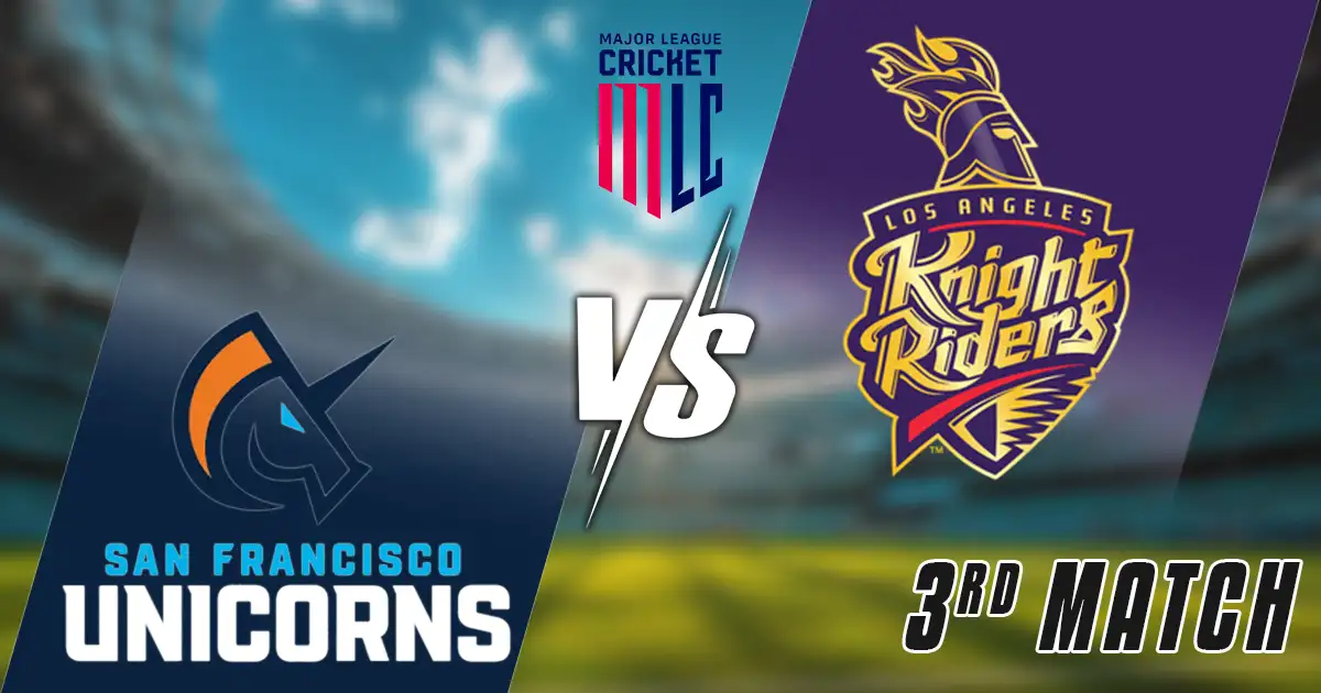 SFU vs LAKR Match Prediction, Fantasy Cricket Tips, Pitch Report, and Playing XI of 3rd Match of  MLC 2025