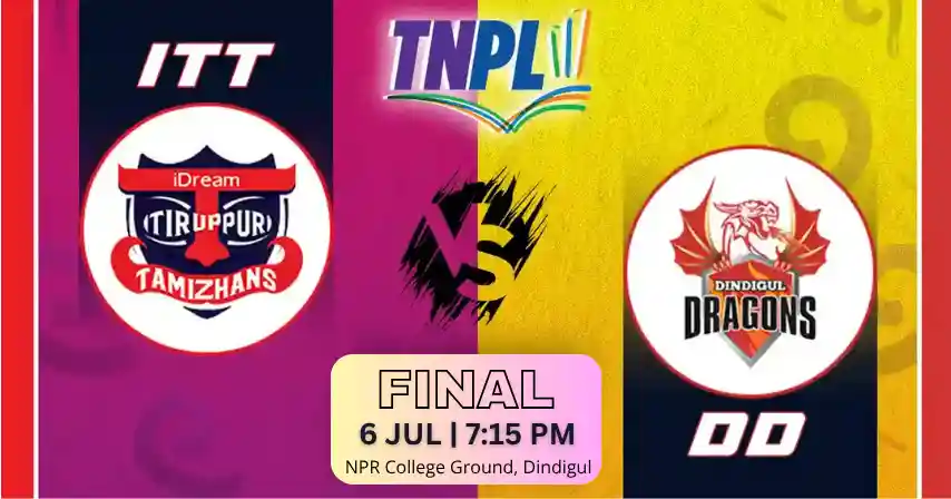 ITT vs DD Match Prediction, Fantasy Cricket Tips, Pitch Report, and Playing XI Final of TNPL 2025