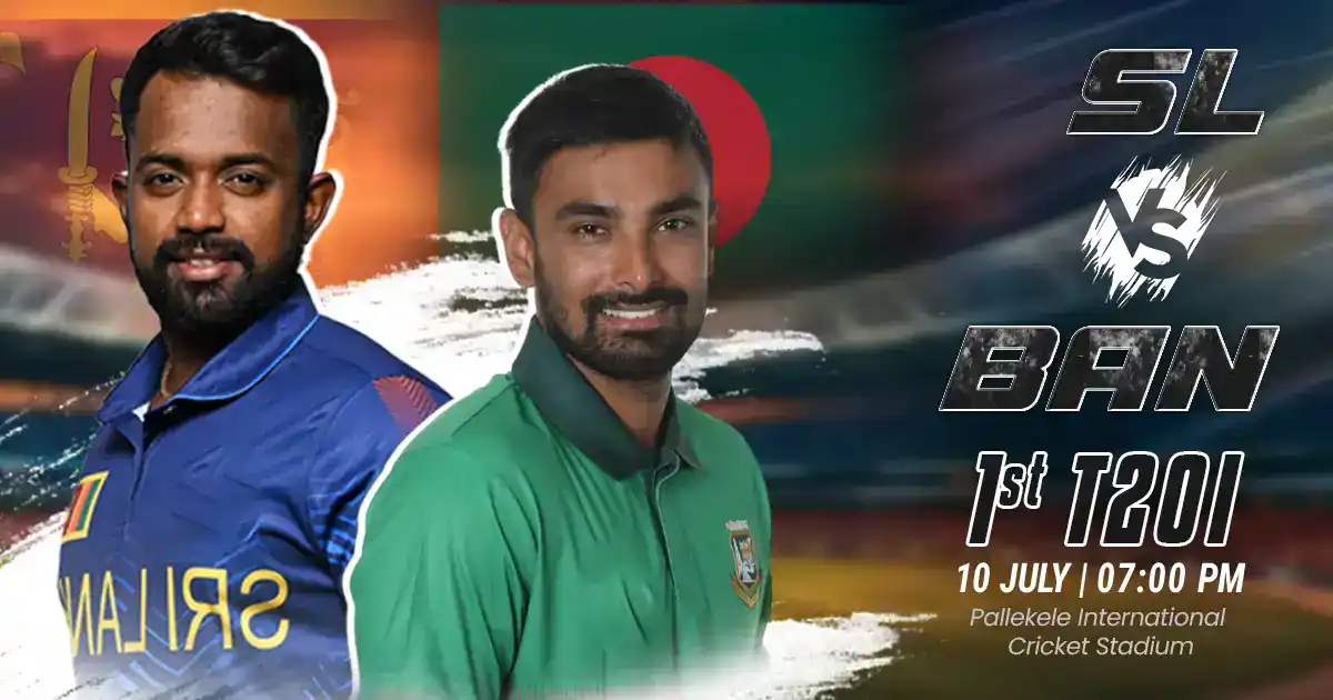 SL vs BAN 1st T20I Match Prediction, Fantasy Cricket Tips, Playing XI, and Pitch Report Bangladesh Tour of Sri Lanka 2025