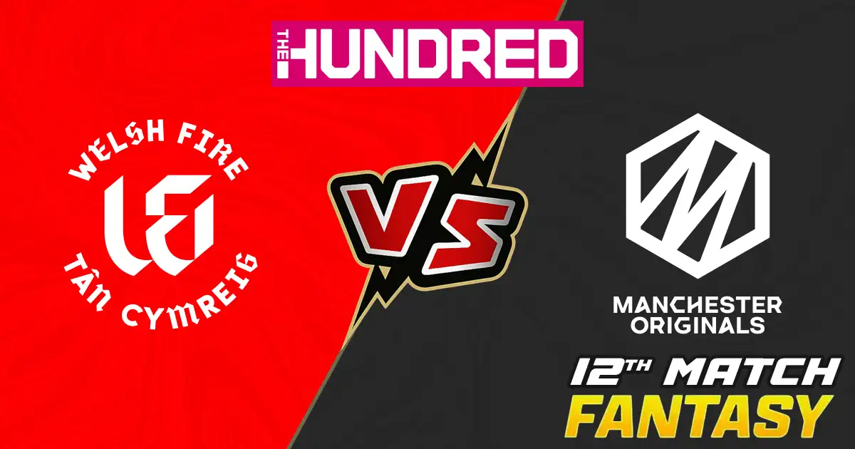 WF vs MO 12th Match of The Hundred Match Prediction, Fantasy Cricket Tips, Pitch Report, Playing XI & Injury Updates