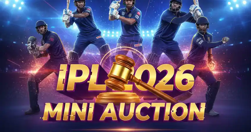 IPL 2026 Mini Auction: Likely to Be Held on December 15, 2025, in Mumbai