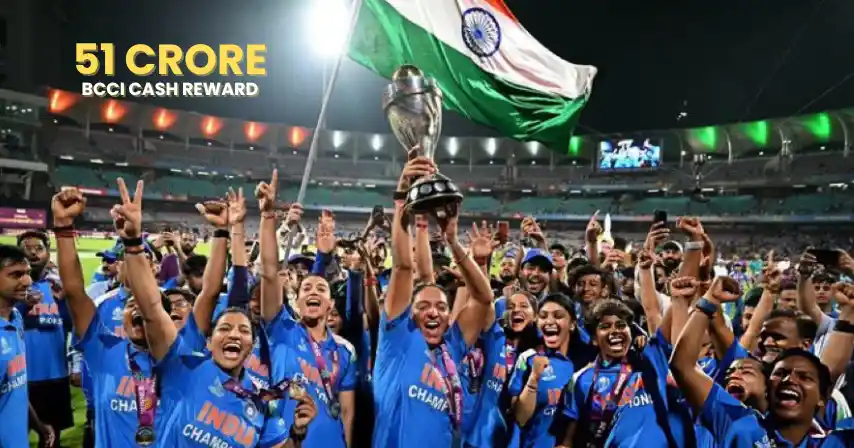 BCCI Announces INR 51 Crore Cash Reward for India’s World Cup-Winning Team