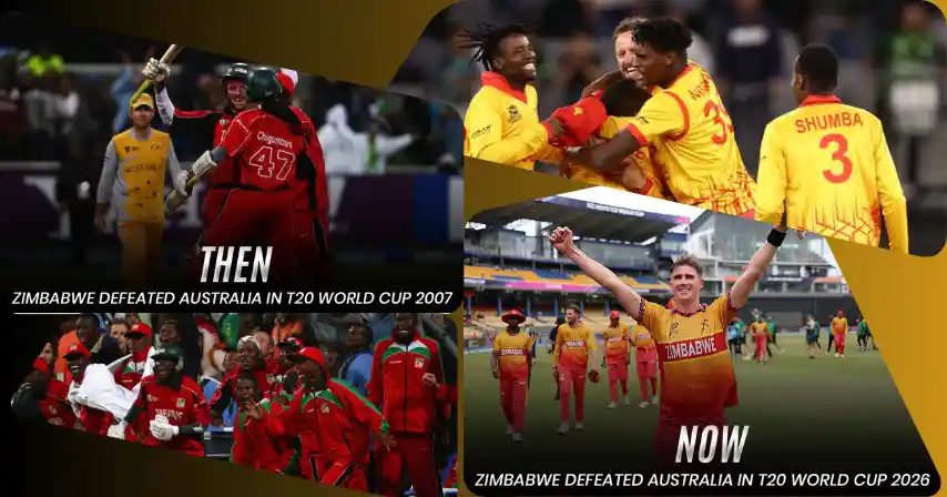Zimbabwe Stun Australia in Historic 23-Run T20 WC Victory